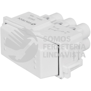 48137 APSE-EIB INTERRUPTOR DE 3 VIAS LINEA ITALIANA COLOR BLANCO VOLTECK