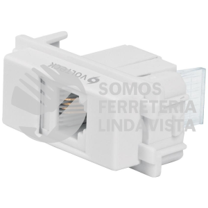 48140 TE-IB TOMA DE TELEFONO LINEA ITALIANA COLOR BLANCO VOLTECK