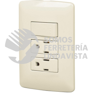 48668 PA-APCO-I3 PLACA ARMADA 2 CONTACTOS E INTERRUPTORMARFILLINEA ITALIANA VOLTECK