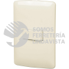 48661 PA-APSE-EI PLACA ARMADA 1 INTERRUPTOR ESCALERA MARFIL LINEA ITALIANA VOLTECK