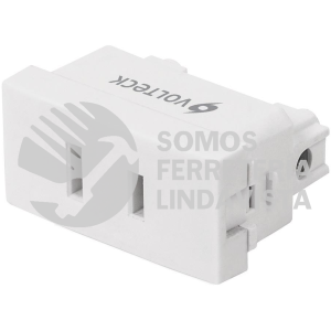 48318 CO-OB CONTACTO SENCILLO SIN TIERRA LINEA OSLO COLOR BLANCO VOLTECK