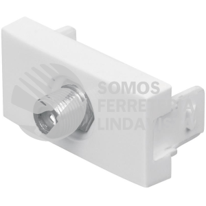 48326 TV-OB TOMA DE TELEVISION LINEA OSLO COLOR BLANCO VOLTECK