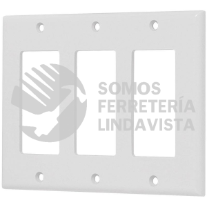 46420 PPTR-CL PLACA 3 VENTANAS DE POLICARBONATO LINEA CLASSIC VOLTECK