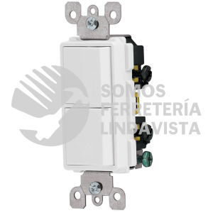 46006 APDO-CL INTERRUPTOR DUPLEX LINEA CLASSIC VOLTECK