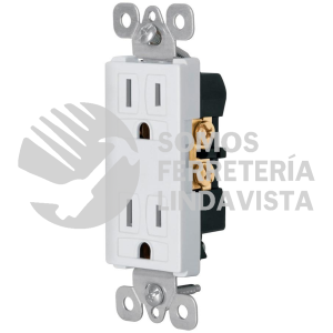 46111 CODO-CL CONTACTO DUPLEX 2 POLOS + TIERRA LINEA CLASSIC VOLTECK