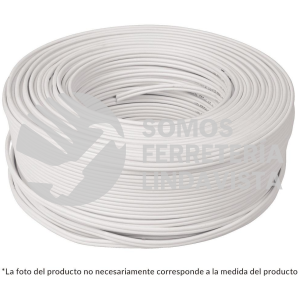 46068 CDU-16 ROLLO DE 100 M DE CORDON DUPLEX FLEXIBLE SPT 16 AWG VOLTECK