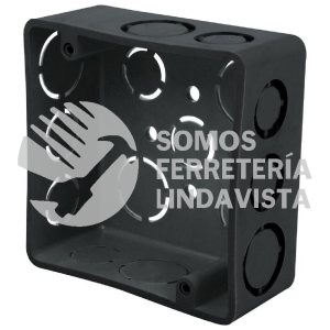 45004 CCH-4X4P CAJA CUADRADA 4" X 4" PLASTICA VOLTECK