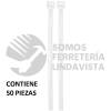 44307 CIN-5025 BOLSA CON 50 CINCHOS PLASTICOS 50 LB 250X4.5 MM NATURALES VOLTECK