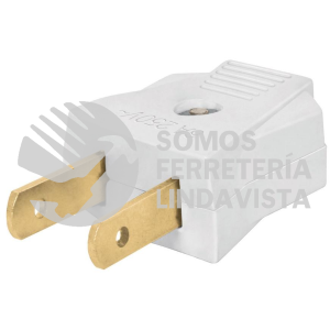 46209 CL-PL 2 CLAVIJAS NO POLARIZADAS PLANAS DE POLICARBONATO VOLTECK