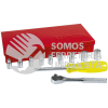4700C JUEGO DE DADOS Y ACCESORIOS CUADRO DE 1/4" EN PULGADAS, 12 PIEZAS URREA