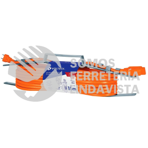 48048 ER-15X16 EXTENSION ELECTRICA DE USO RUDO 15 M 2X16 AWG VOLTECK