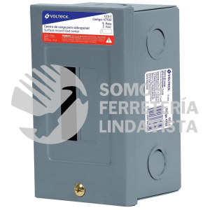 47193 CCS-1 CENTRO DE CARGA DE SOBREPONER 1 POLO VOLTECK