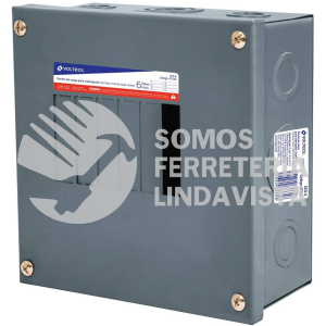 47332 CCS-6 CENTRO DE CARGA DE SOBREPONER 6 POLOS VOLTECK