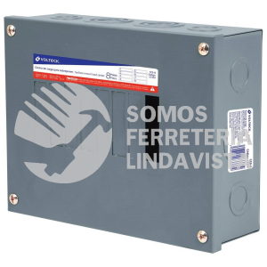 47334 CCS-8 CENTRO DE CARGA DE SOBREPONER 8 POLOS VOLTECK