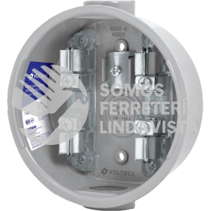 46025 BASE-4 BASE PARA WATTHORIMETRO 4 TERMINALES VOLTECK