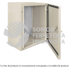 46384 GAME-4040 GABINETE METALICO 400 X 400 MM VOLTECK