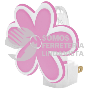 46130 LUZ-01 LUZ DE NOCHE CON LAMPARA E12 FLOR VOLTECK