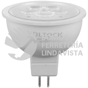 46179 LED-166EC LAMPARA DE LED 6 W TIPO MR 16 BASE GU5.3 LUZ CALIDA BLISTER VOLTECK