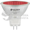 47255 JR-50R LAMPARA DE HALOGENO ROJO 50 W TIPO MR16 EN CAJA VOLTECK