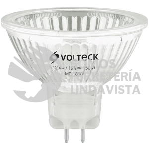 47253 MR-1650 LAMPARA DE HALOGENO 50 W TIPO MR 16 BASE GU5.3 VOLTECK