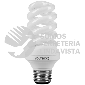 46849 FC-15E LAMPARA ESPIRAL T3 15 W LUZ CALIDA EN BLISTER VOLTECK