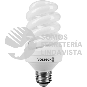 48214 FC-20E LAMPARA ESPIRAL T4 20 W LUZ CALIDA EN BLISTER VOLTECK