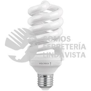 48215 F-24E LAMPARA ESPIRAL T4 24 W LUZ DE DIA EN BLISTER VOLTECK