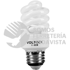 48500 F-9EM LAMPARA ESPIRAL MINI T2 9 W LUZ DE DIA EN BLISTER VOLTECK