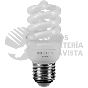 48501 FC-9EM LAMPARA ESPIRAL MINI T2 9 W LUZ CALIDA EN BLISTER VOLTECK