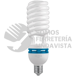 48261 F-105EXC LAMPARA ESPIRAL 105 W BASE MOGUL E39 220 V LUZ DIA CAJA VOLTECK