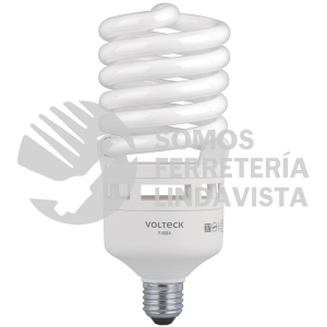 46830 F-65E4 LAMPARA ESPIRAL T4 65 W ALTA POTENCIA LUZ DE DIA CAJA VOLTECK