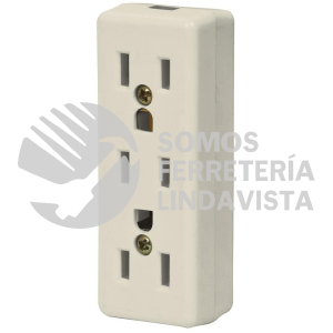 46813 MULEX-3 MULTICONTACTO TRIPLE PARA EXTENSION 2 POLOS + TIERRA VOLTECK