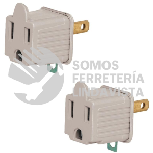 46254 AD-32G BOLSA CON 2 ADAPTADORES 3 A 2 GRISES VOLTECK