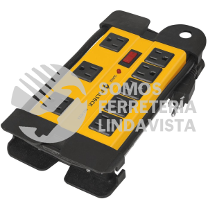 48188 MUL-812X MULTICONTACTO 14 AWG INDUSTRIAL SUPRESOR DE PICOS 8 ENTRADAS VOLTECK