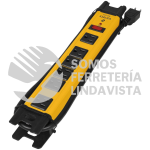 48186 MUL-612X MULTICONTACTO 14 AWG INDUSTRIAL SUPRESOR DE PICOS 6 ENTRADAS VOLTECK
