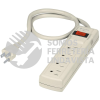 47181 MUL-4 MULTICONTACTO 16 AWG USO RUDO CON 4 ENTRADAS VOLTECK