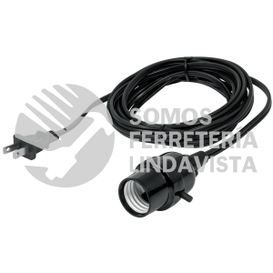 47142 POLCA-4 PORTALAMPARAS CON CABLE DE 4 M VOLTECK