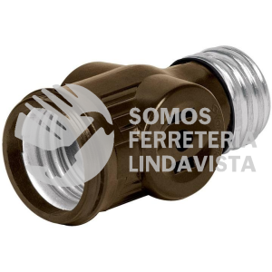 46511 POBA-12 PORTALAMPARA DE BAQUELITA DOBLE CONTACTO VOLTECK