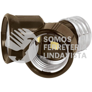 46539 POBA-15 PORTALAMPARA DE BAQUELITA DOBLE ENTRADA VOLTECK
