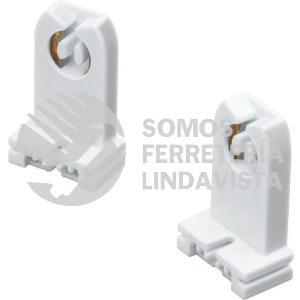 46508 POPL-15 BOLSA 2 PZ PORTALAMPARAS P/TUBO LED Y FLUORESCENTE BASE G13 VOLTECK