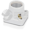 46522 POPO-11 PORTALAMPARA DE PORCELANA CUADRADO VOLTECK