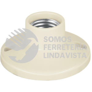 46519 POPL-10 PORTALAMPARA DE BAQUELITA 3-1/2" VOLTECK