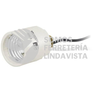 46530 POPO-17 PORTALAMPARA DE PORCELANA SOPORTE TIPO NIPLE VOLTECK
