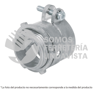 47341 CTF-3/4R CONECTOR RECTO 3/4" PARA TUBO FLEXIBLE METALICO VOLTECK