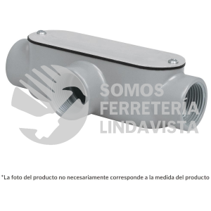46979 COLET-1/2-T CONDULET 1/2" CONEXION TIPO T VOLTECK