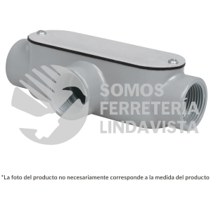 46980 COLET-3/4-T CONDULET 3/4" CONEXION TIPO T VOLTECK
