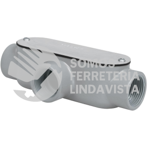 46981 COLET-1-T CONDULET 1" CONEXION TIPO T VOLTECK