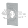 46431 PAFSE-S PLACA PARA INTEMPERIE TIPO FS SENCILLA DE SOBREPONER VOLTECK