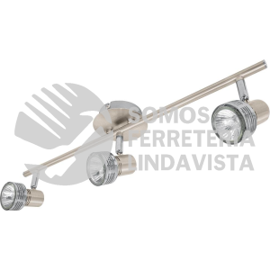 48442 SOB-307S LUMINARIO DE SOBREPONER CON 3 SPOTS BASE GU10 VOLTECK