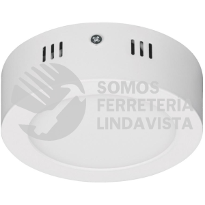 46711 PLA-203L LUMINARIO BLANCO DE LED 6 W REDONDO TIPO PLAFON LUZ DE DIA VOLTECK